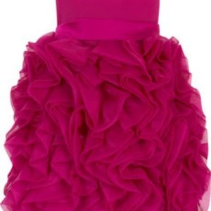 Marchesa Notte Magenta Short Dress